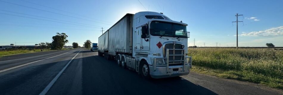 Semi Truck on the Road