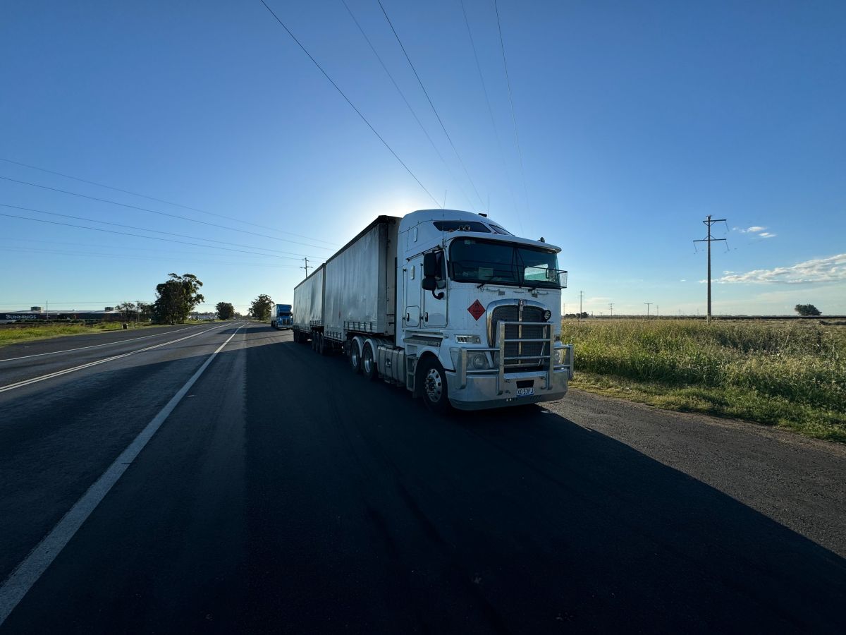 Semi Truck on the Road